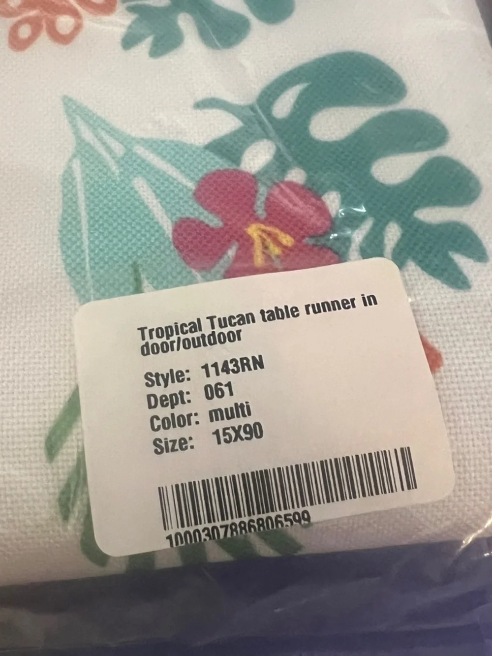 Oblong Tablecloth 60